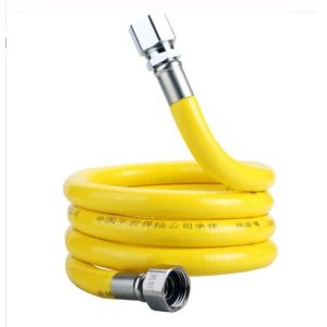 Corrugated KONCH Gas Meter Hose , 2000mm Natural Gas Cooker Hose