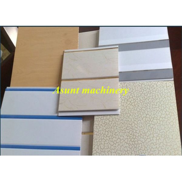 PVC Wall Ceiling panel Plastic Profile Production Line For Decorating