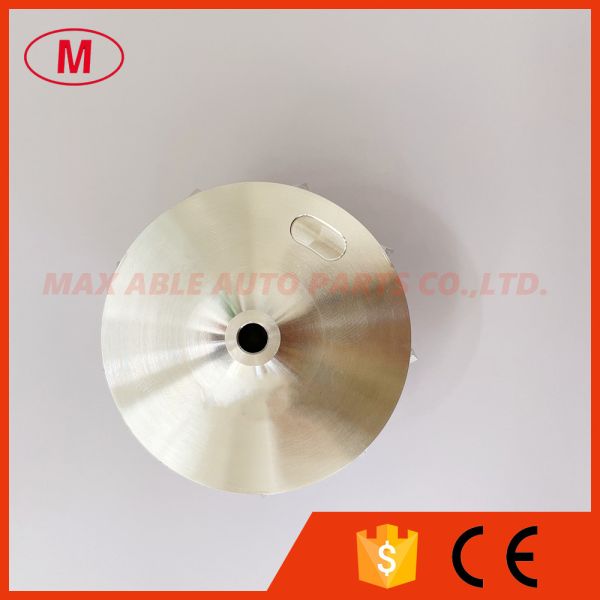 GT1749V reverse 41.83/54.00mm 9+0 blades high performance turbo aluminum 2618/billet compressor wheel for 06L145702L