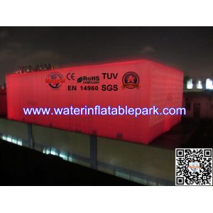 Commercial Inflatable Lighting Tent , Photo Studio Box Light Cube Tent