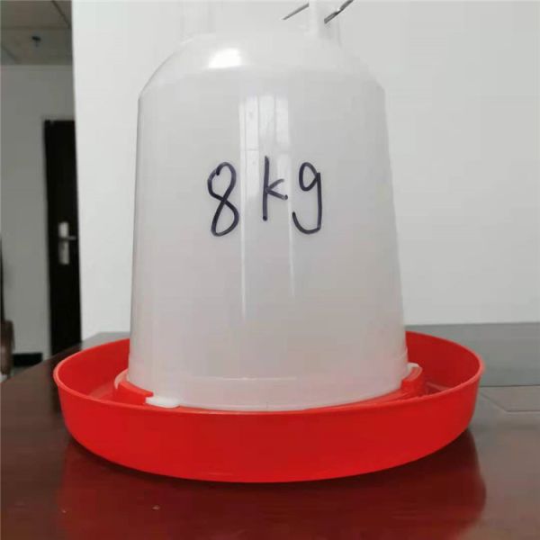 Quality Automatic Plastic 8L Poultry Feeder Drinker For Broiler Breeder for sale