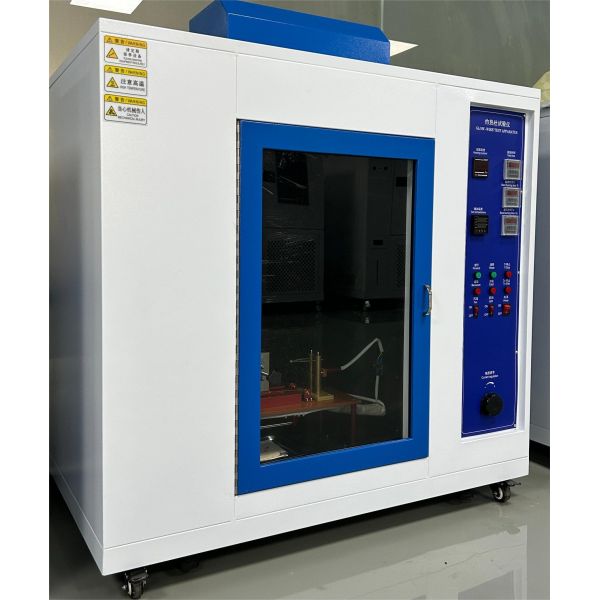 Digital Glow Wire Electric 45 Degree Flammability Tester Chamber For Electronic