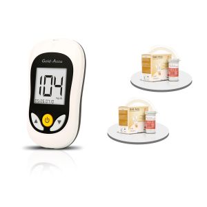 Gold Electrode Blood Glucose Meter Kit With Strong Anti - Interference