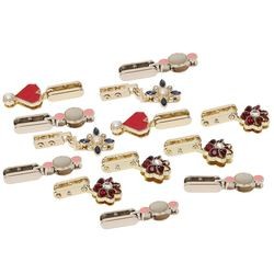 Fadeless Metal Bag Handles Strap Suspension Clasp Rectangle SGS