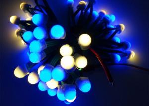 China 12mm Open Hole LED Pixel Lamp / SK6812 IP68 LED Pixel String With All Green Wire on sale