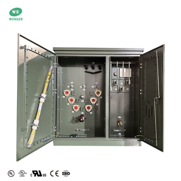 Quality Solar Power Transformer 225kva Three Phase Pad Mounted  Transformer for Solar Power Applications Step Up 208V To 13.8KV for sale