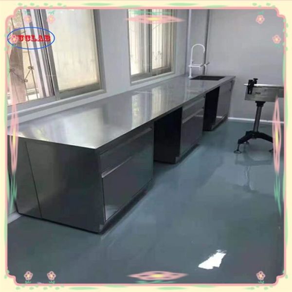 Quality Lab Benches Providing Polished Design and Number of Drawers As Drawing - Customizable for sale