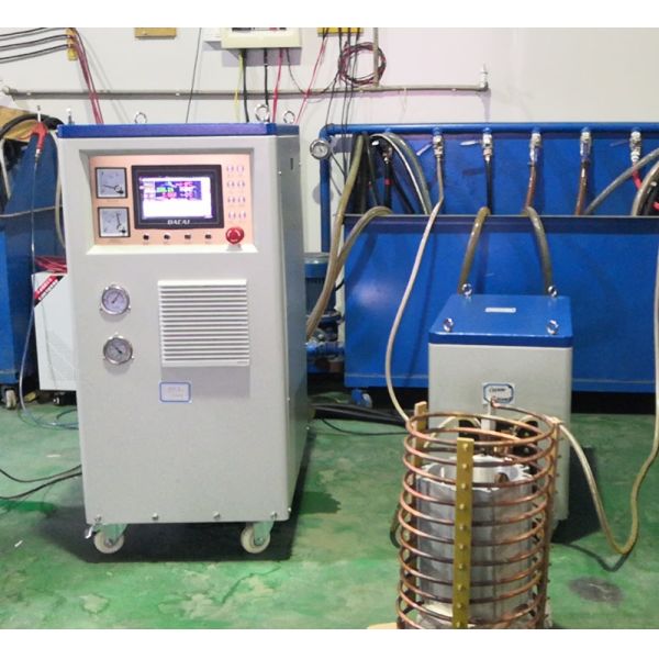 120KW Digital Water Cooled Induction Heating Machine For Forging Alum Rotor