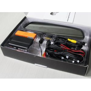 4.3 inch Rear view mirror Visual parking sensor CRS9437 with Reversing Camera