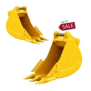 10" Excavator Narrow Trenching Bucket , Trim Excavator Ditch Bucket