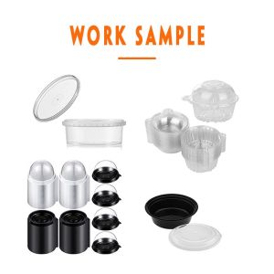 35shot/Min Energy Saving Pet Plastic Lid Making Machine Blister Thermoforming