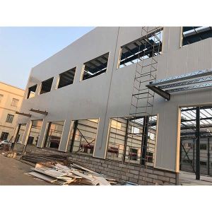 China Manufacturer Big Steel Metal Structure For Feather Factory