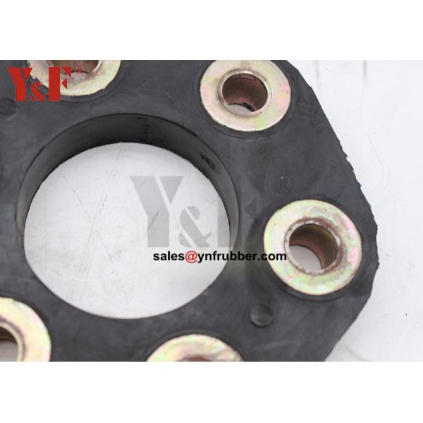 Secure Flexible Rubber Coupling Hardness Connecting Two Shafts