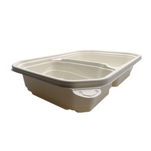 PLA Sheet For Thermoforming 0.5mm Polylactic Acid Sheet PLA Tray With Lids