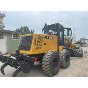 High Speed XCMG GR215 Second Hand Grader Fuel Efficiency For Construction