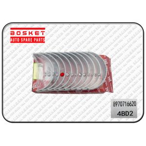 8-97071662-0 8970716620 Isuzu Engine Parts Standard Crankshaft Metal Kit for