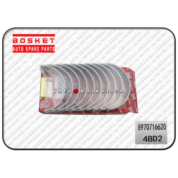 8-97071662-0 8970716620 Isuzu Engine Parts Standard Crankshaft Metal Kit for