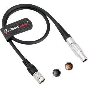 Wholesale Alvin's Cables Teradek RT MK3.1 Run Stop Cable for ARRI Alexa Mini, Hirose 4 Pin to EXT 7 Pin RS Cable 60CM| 23.6inches from china suppliers
