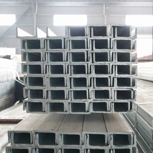 SS400 50mm Galvanised C Channel ASTM Hot Dip Galvanized C Channel