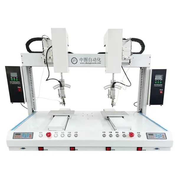Automatic soldering machine for PCB factory