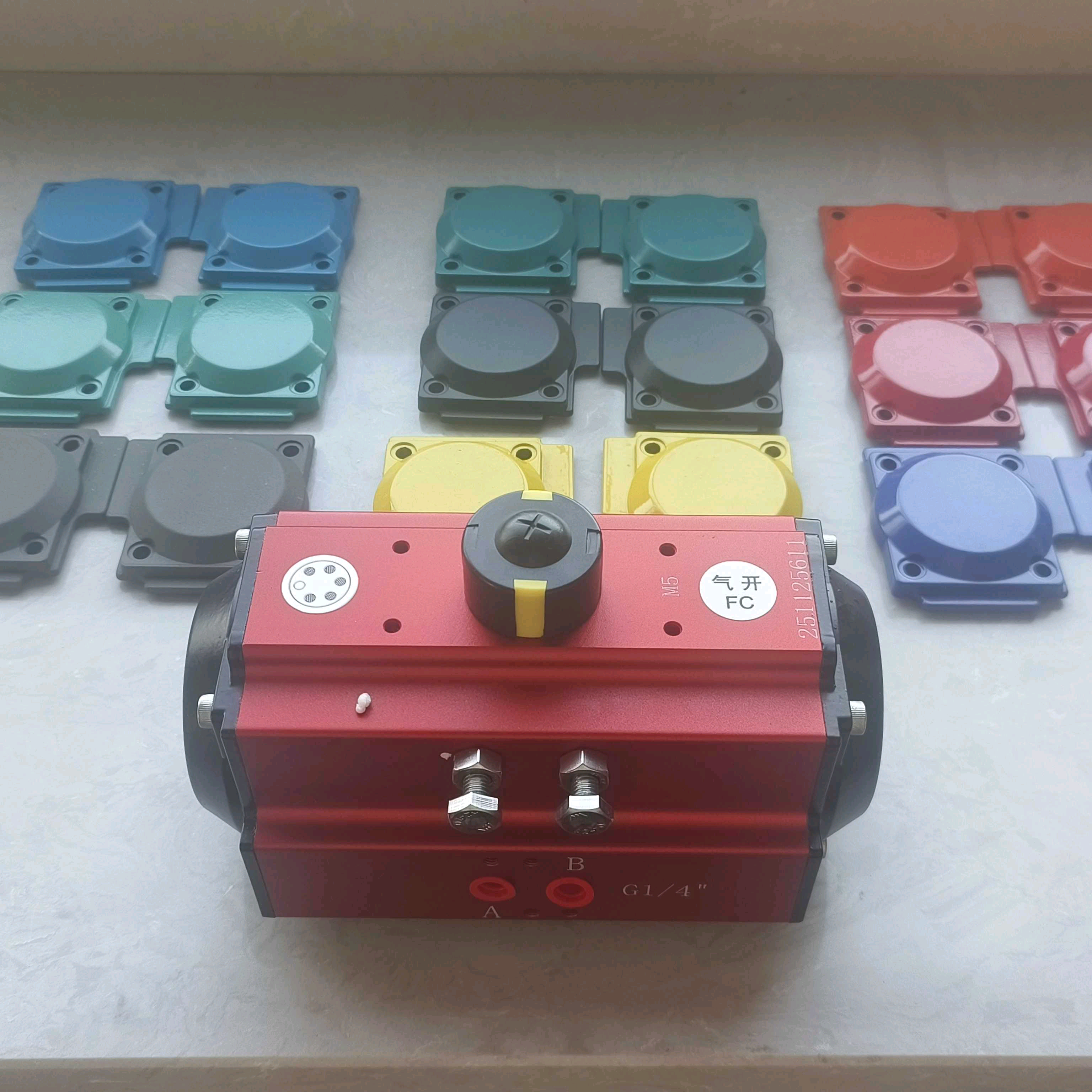 rack and pinion Double Acting Pneumatic Valve Actuator