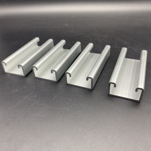 Wholesale Custom Aluminum Unistrut Channel 41x21 3m 6m Aluminum C Profile from china suppliers