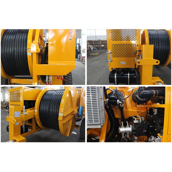 Transmission Line Stringing Equipment Hydraulic Cable Laying Tensioner