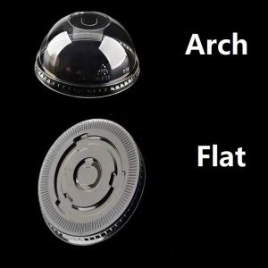 Cold Drinkware PLA Different Capacities Disposable Plastic Cups With Logo Print