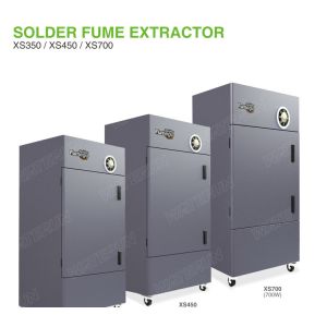 6 Layers Filtere Solder Fume Extractor 450 Watt 70dB Noise With 6 Operators
