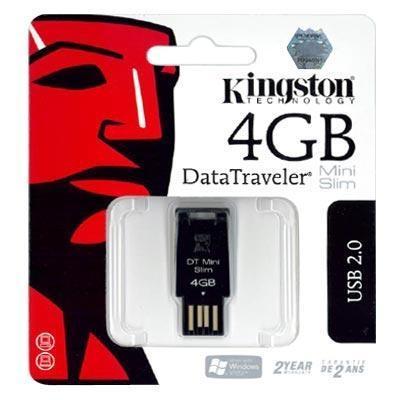 Quality Kingston DataTraveler Mini Slim 4GB USB flash drive for sale