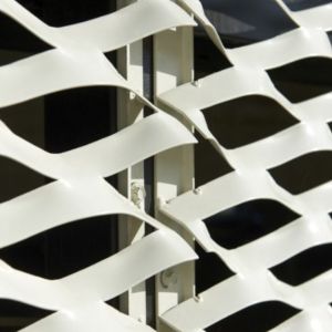 Thickness Custom Metal Mesh Expanded Stretched / Punched