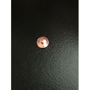 Electrical Pure Silver Contact Rivets High Electrical Conductivity For