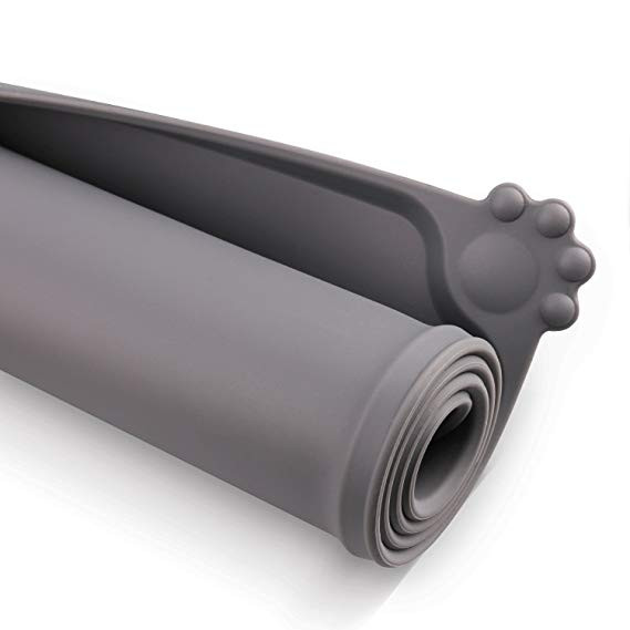 Dog 18.5" X 11.5" Dishwasher Safe Silicone PET Feeding Mat
