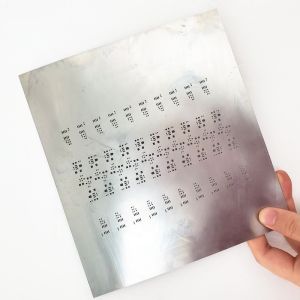 370*470mm Bottom Side GBP Surface Mount SMT Stencil