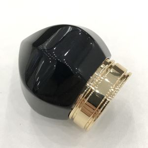 Smooth Zamak Perfume Bottle Caps Customized In Round/Square/Rectangle