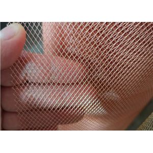 Copper Diamond Expanded Metal Mesh for EMI Shielding 0.02-4mm