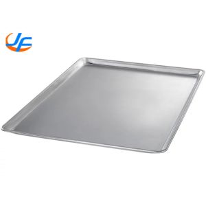 Wholesale RK Bakeware China 16 Gauge Full Size Aluminium Baking Tray Wire in Rim Glazed 15 13/16" x 21 13/16" from china suppliers