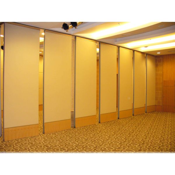 Modern Decorative Folding Rolling Wall Partitions For Banquet Hall