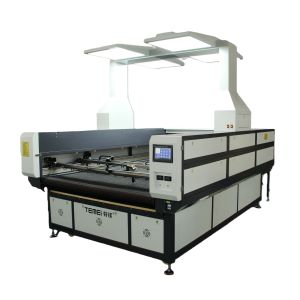 Fabric Visual Co2 Laser Cutter Engraver Automated Leather Laser Cutting Machine