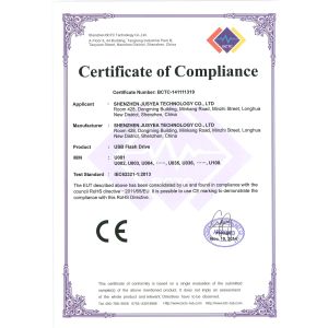 Shenzhen Jusyea Technology Co., Ltd Certifications