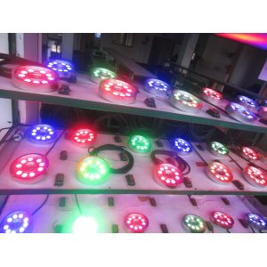 RGB 3IN1 LED Underwater Light With 30° Beam Angle / 3 Years Warranty