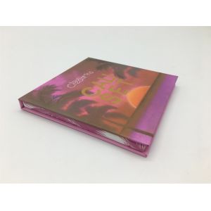 Makeup 9 Color Glitter Eyeshadow Palette With Mirror Cardboard Box Material