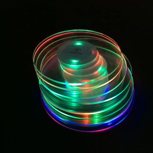 Ultra - thin flash cups LED luminous cup stickers