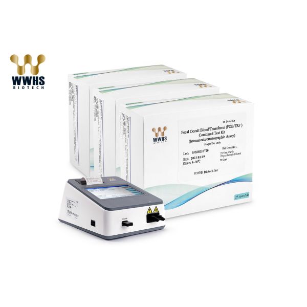 High Accuracy FOB And TRF POCT WWHS Rapid Test Kit For Fecal Occult Blood /