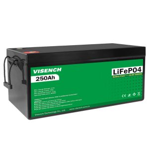 Visench Deep Cycle Storage Energy System 12V 250Ah LiFePO4 Rechargeable Lithium