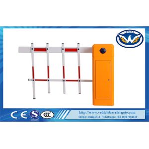 AC Motor Intelligent Automatic Boom Barrier , Parking Lot Gate Systems For