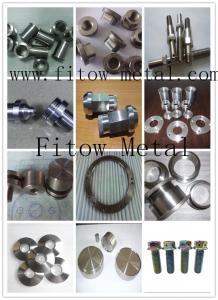 Wholesale Uns R56400 W.nr 3.7165 Grade 5 Precision custom Grade 5 Ti parts with your drawing from china suppliers