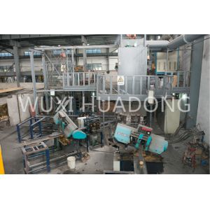 Brass 50mm～120mm Rod Horizontal Copper Continuous Casting Machine