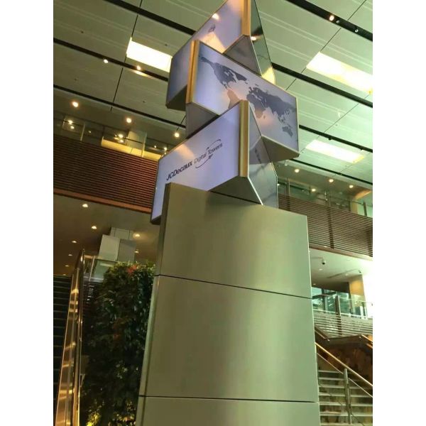 Quality P6 rgb led display panel with rotating equipment for sale