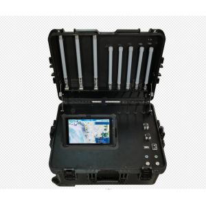 Wholesale Portable UAV Detection And Control Integrated Box Full Range Portable Drone Jammer And Detector Station from china suppliers